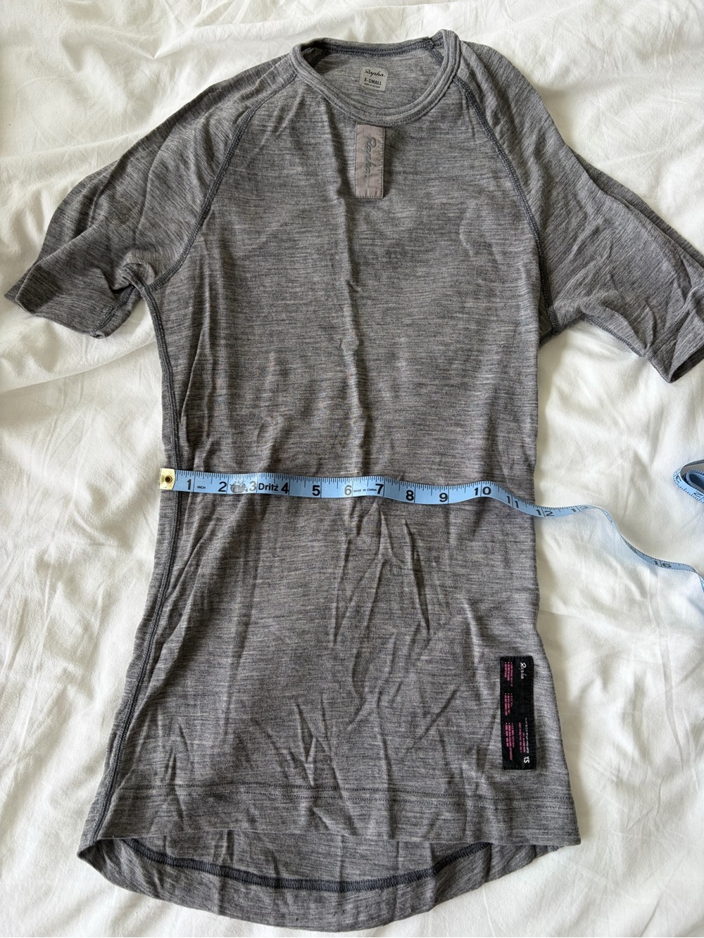 Rapha Women's Short Sleeve Tee Gray - Picture 6 of 7